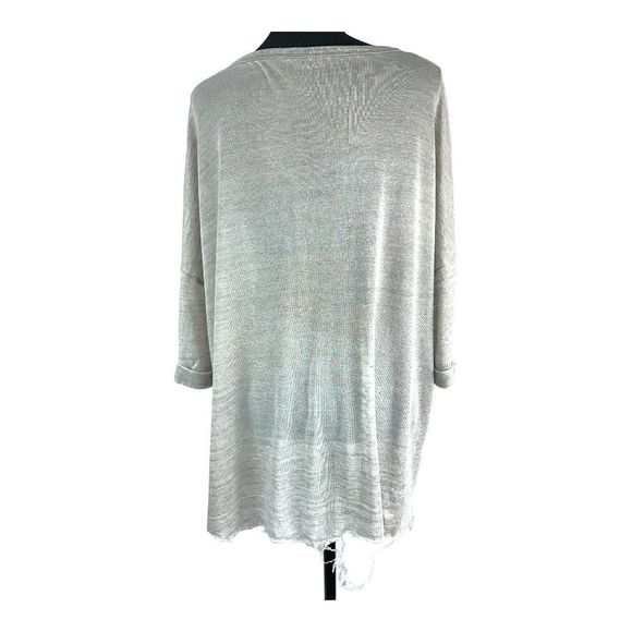 American Eagle distressed oversized t-shirt short sleeve lightweight tee size XL - Picture 3 of 5